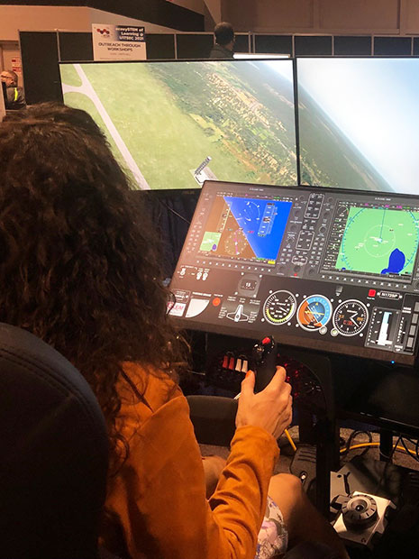 Intern In Flight Simulator